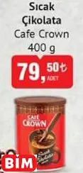 CAFE CROWN SICAK ÇİKOLATA CAFE CROWN SICAK ÇİKOLATA